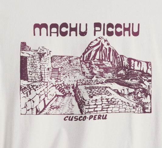 Machu Picchu Peru Vintage Travel Souvenir T-Shirt
