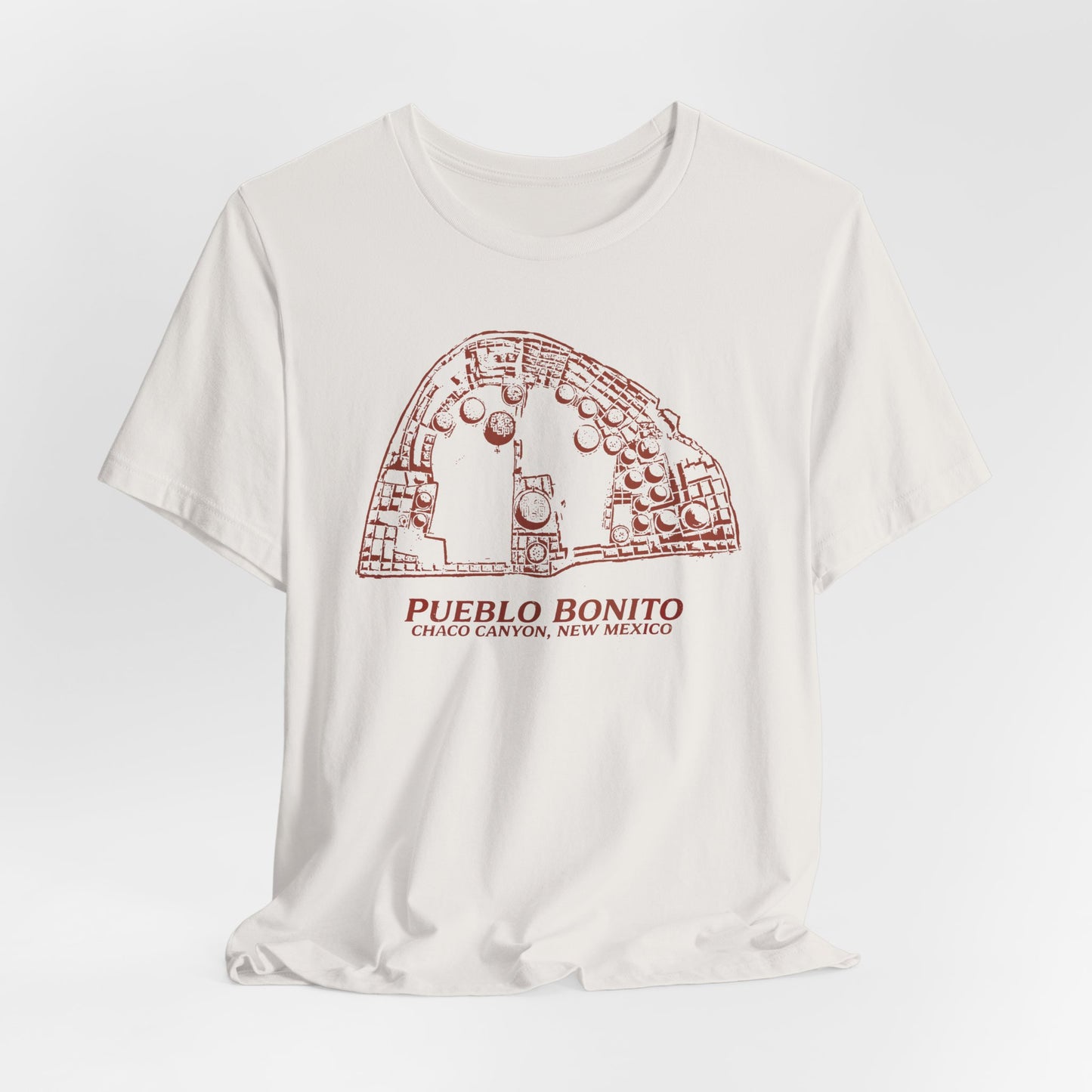 Chaco Canyon Pueblo Bonito Vintage Gas Station Souvenir T-shirt
