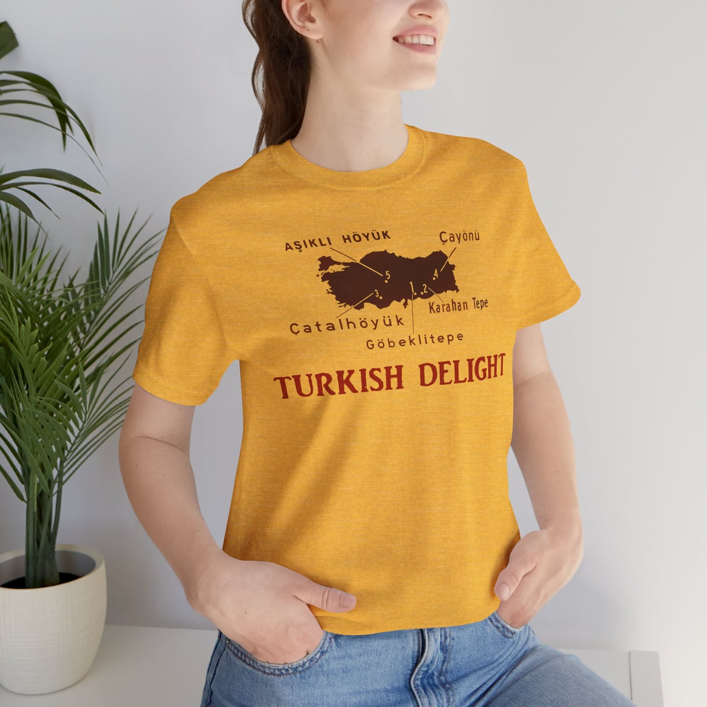 Turkish Delight Neolithic Archaeology Sites Tee | Vintage Souvenir