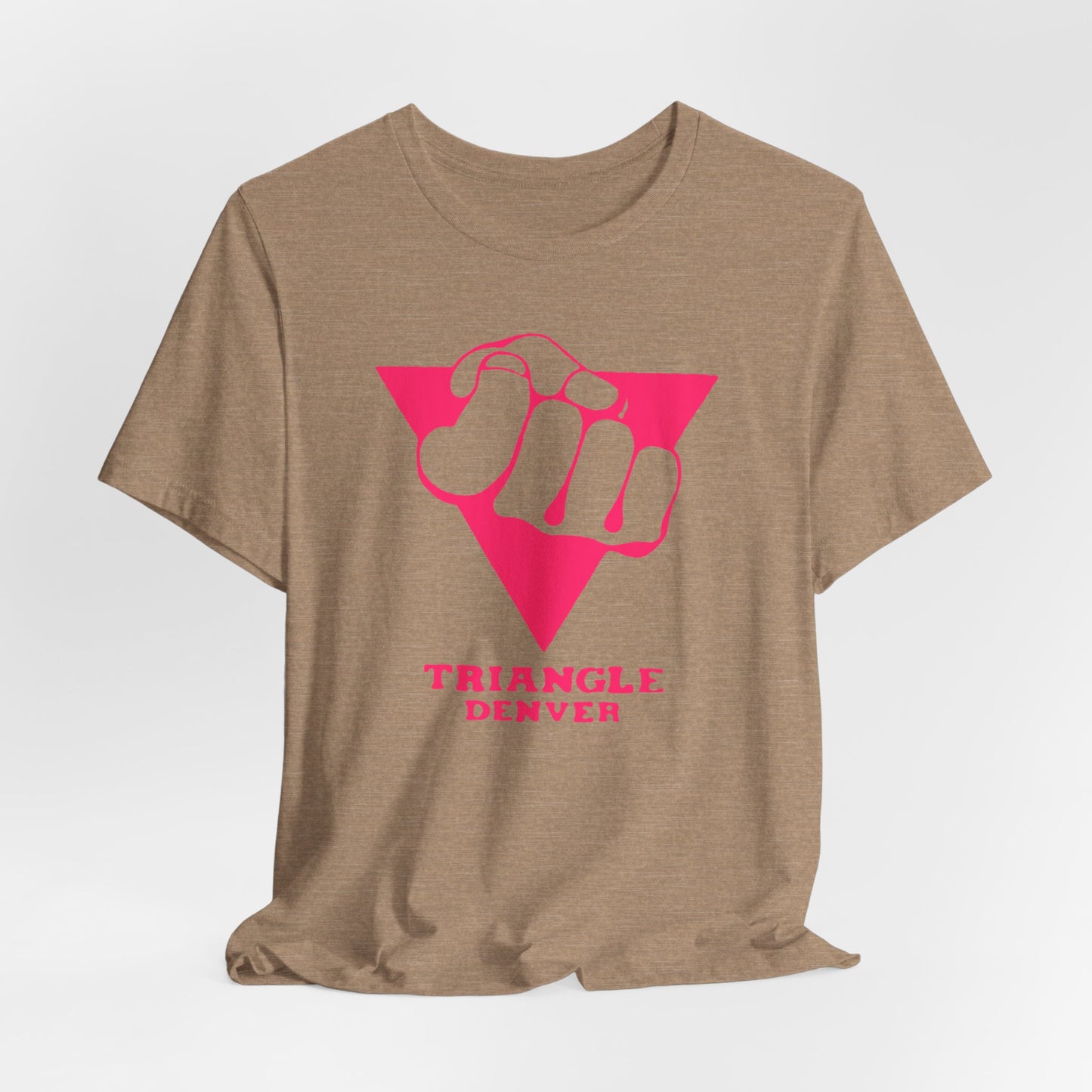 Triangle Denver Vintage Gay Bar Pride History Tribute Tee