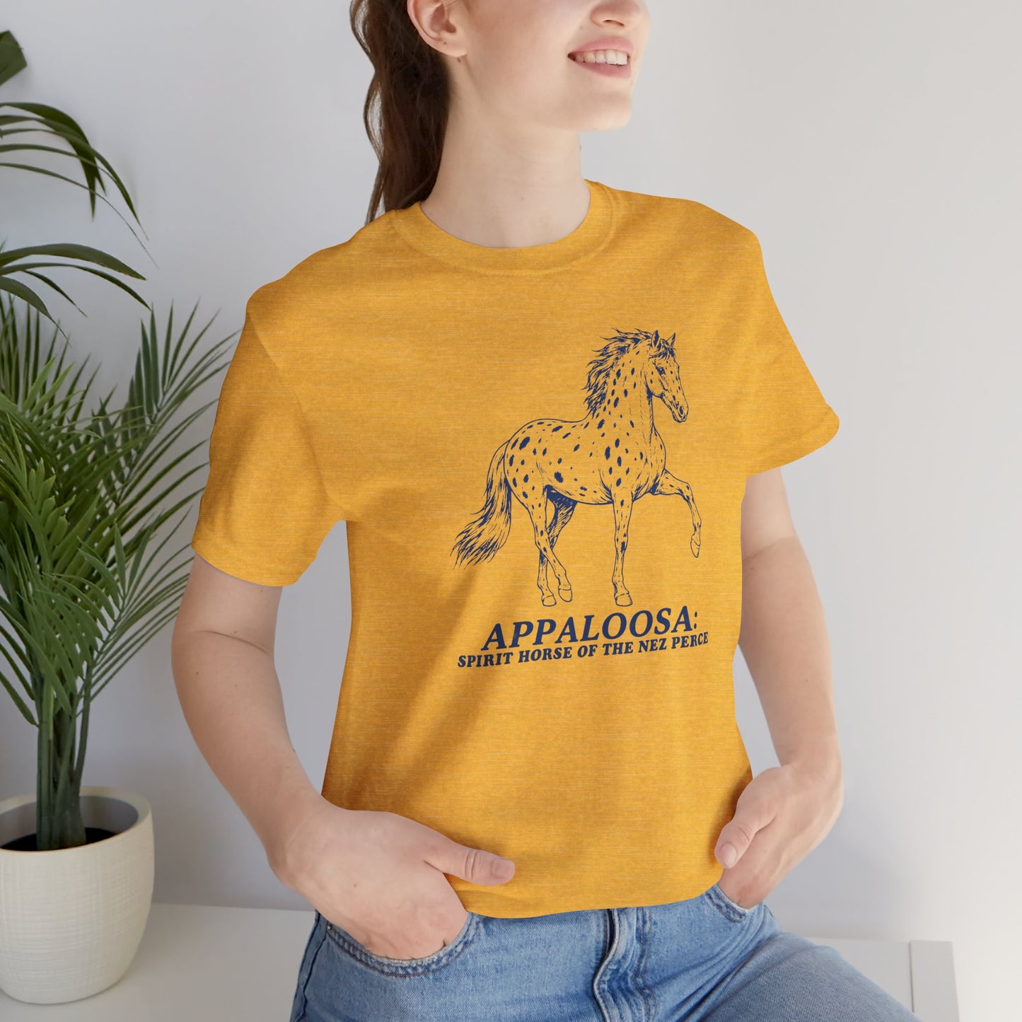 Appaloosa Horse Graphic Tee — 'Appaloosa: Spirit Horse of the Nez Perce'