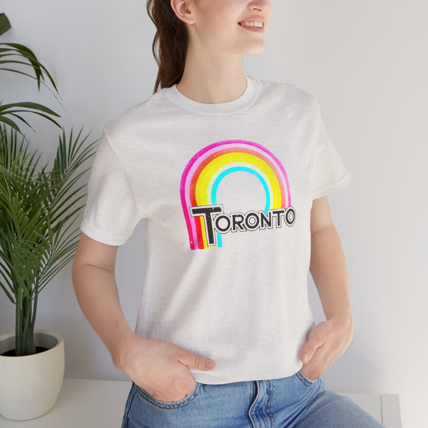 Rainbow Toronto Vintage 1980s Souvenir Tee — Retro Vacation Shirt