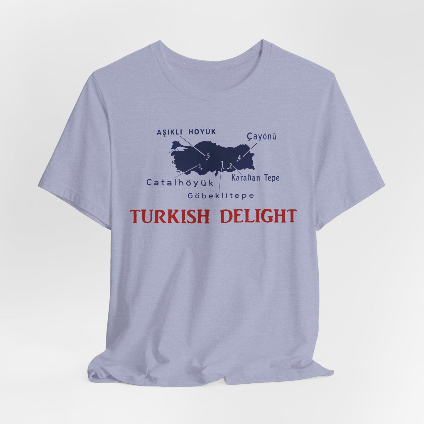 Turkish Delight Neolithic Archaeology Sites Tee | Vintage Souvenir