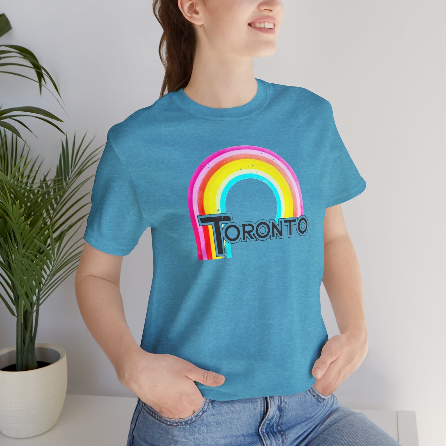 Rainbow Toronto Vintage 1980s Souvenir Tee — Retro Vacation Shirt