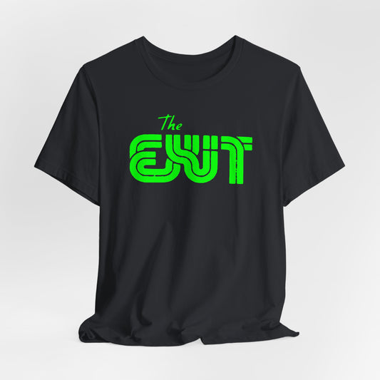 Exit Colorado Springs Gay Bar Souvenir Tee — 1980s Retro Pride Shirt