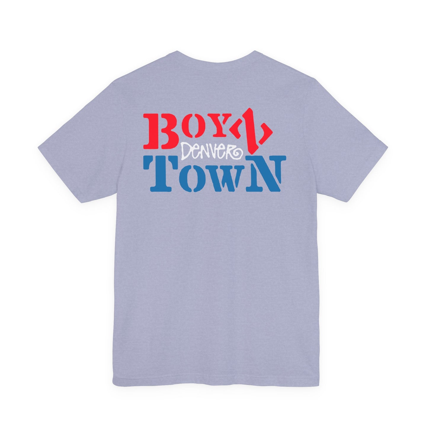 Boyz Town Denver South Broadway Tribute T-Shirt | Gay Bar Male Review