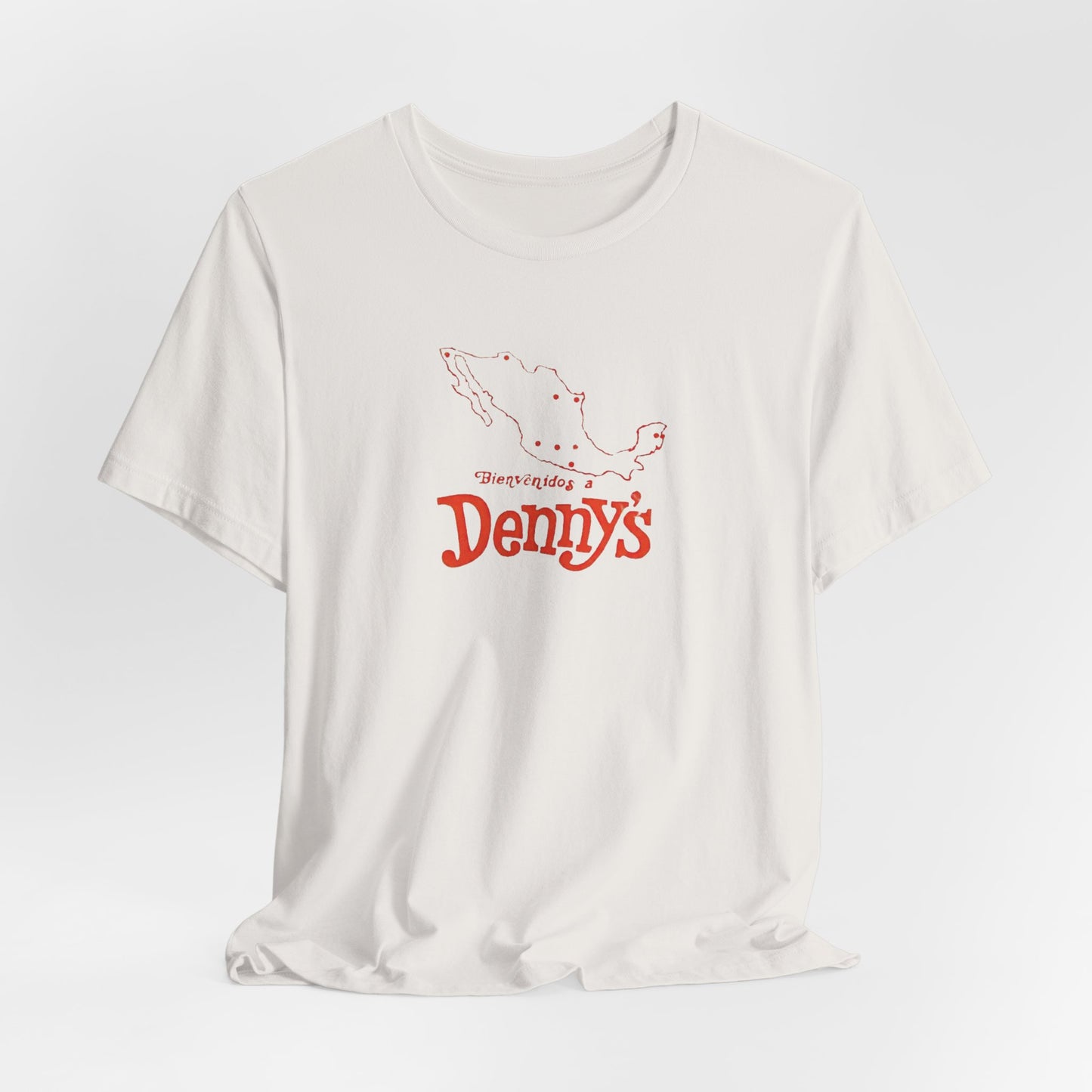 Vintage Denny's 1980s Tijuana Mexico Diner Road Trip Souvenir Tee