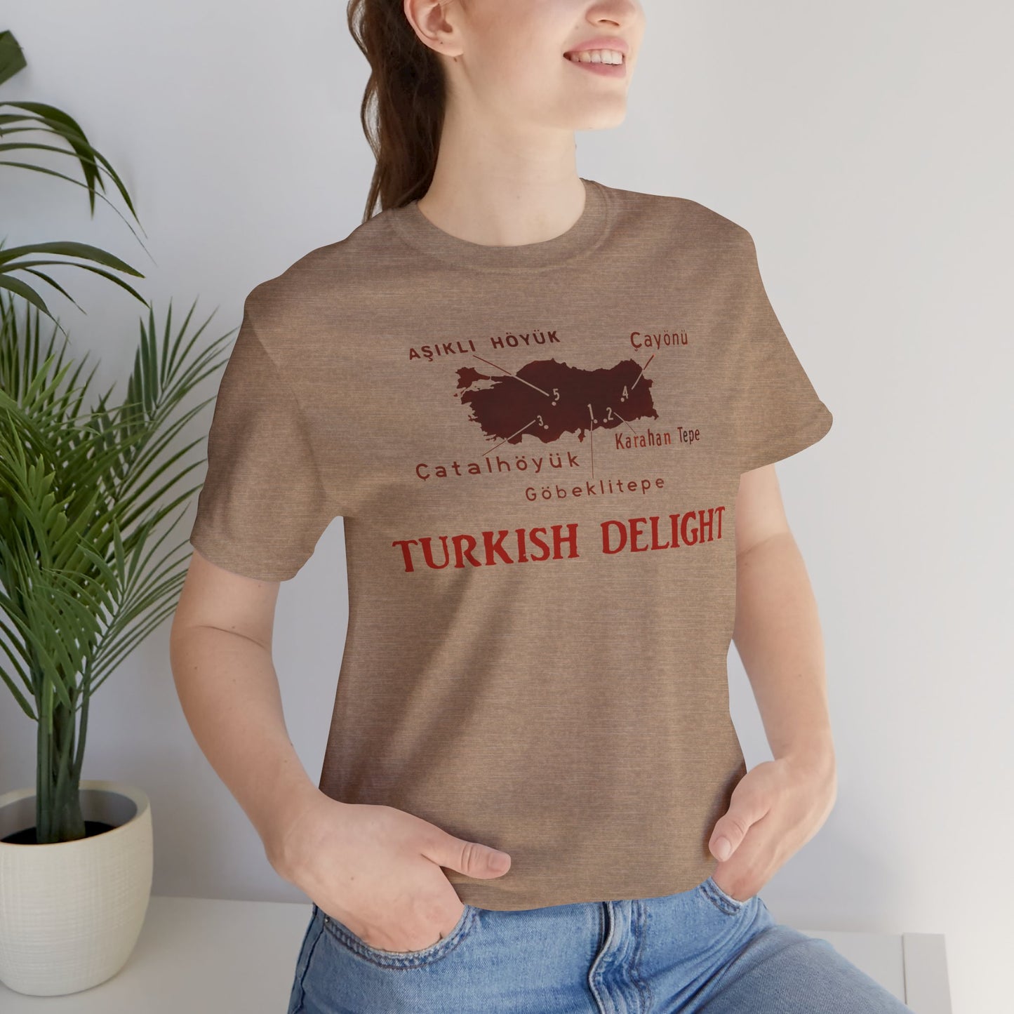 Turkish Delight Neolithic Archaeology Sites Tee | Vintage Souvenir
