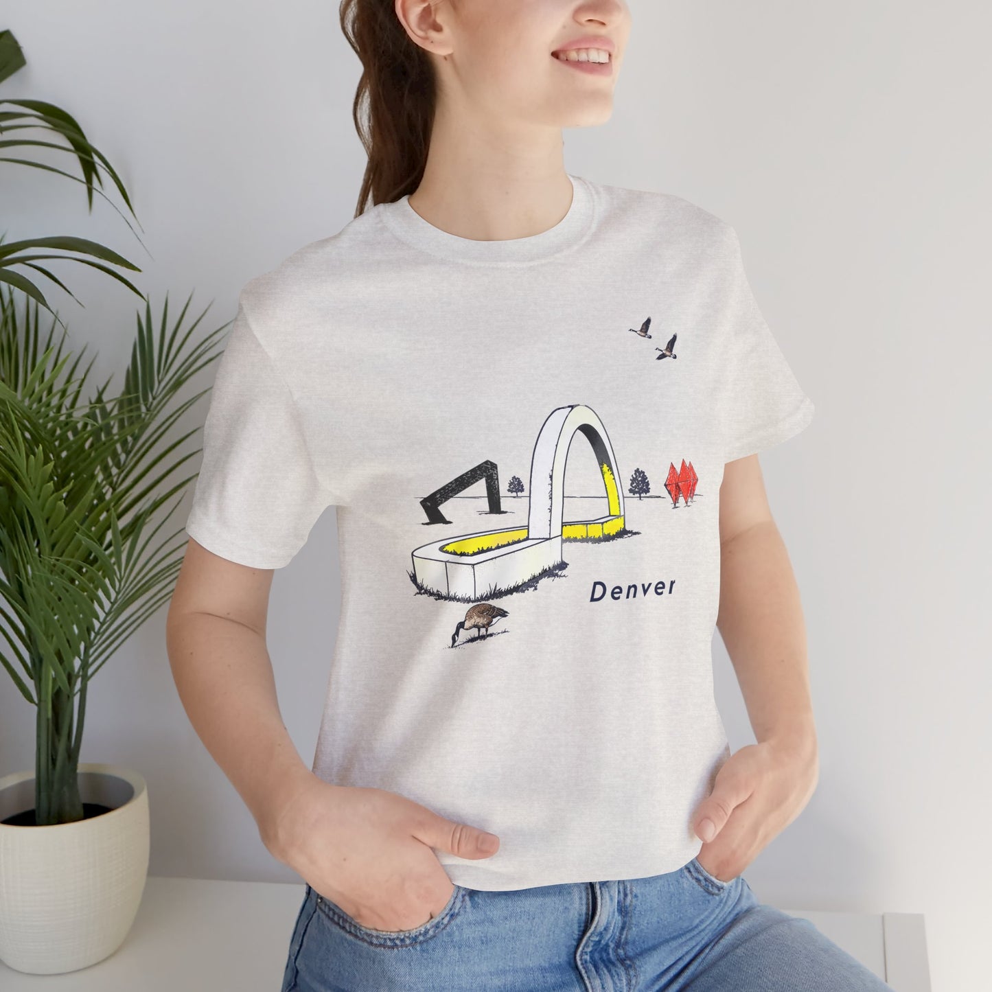 Hidden in Plain Sight Burns Park Sculpture Garden Denver Vintage Intersection Tee