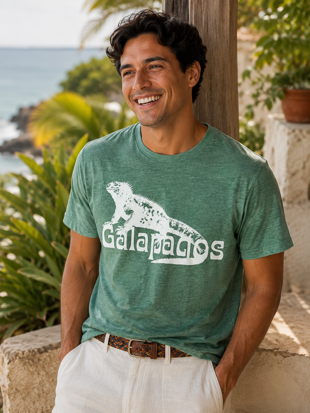 Galápagos Islands Vintage Souvenir Unisex Tee