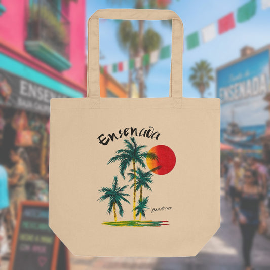 Shopping Tote — Ensenada Baja Mexico Eco Hefty Handy Bag