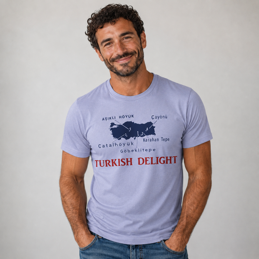 Turkish Delight Neolithic Archaeology Sites Tee | Vintage Souvenir