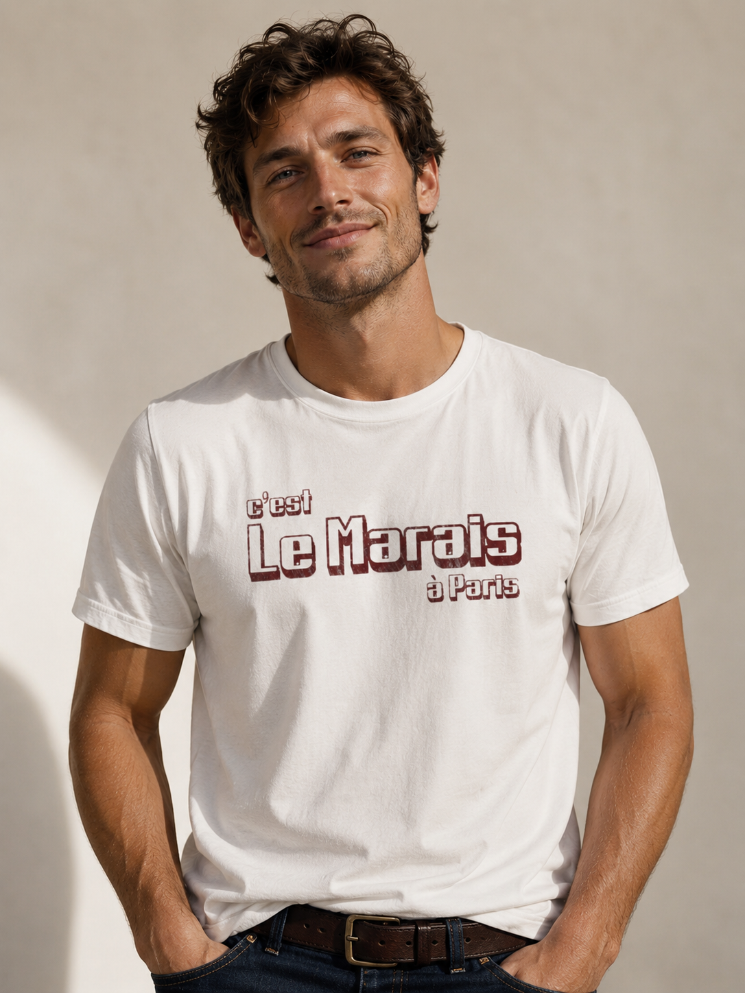 C’est Le Marais Paris Tee | French Très Cool Vintage T-Shirt
