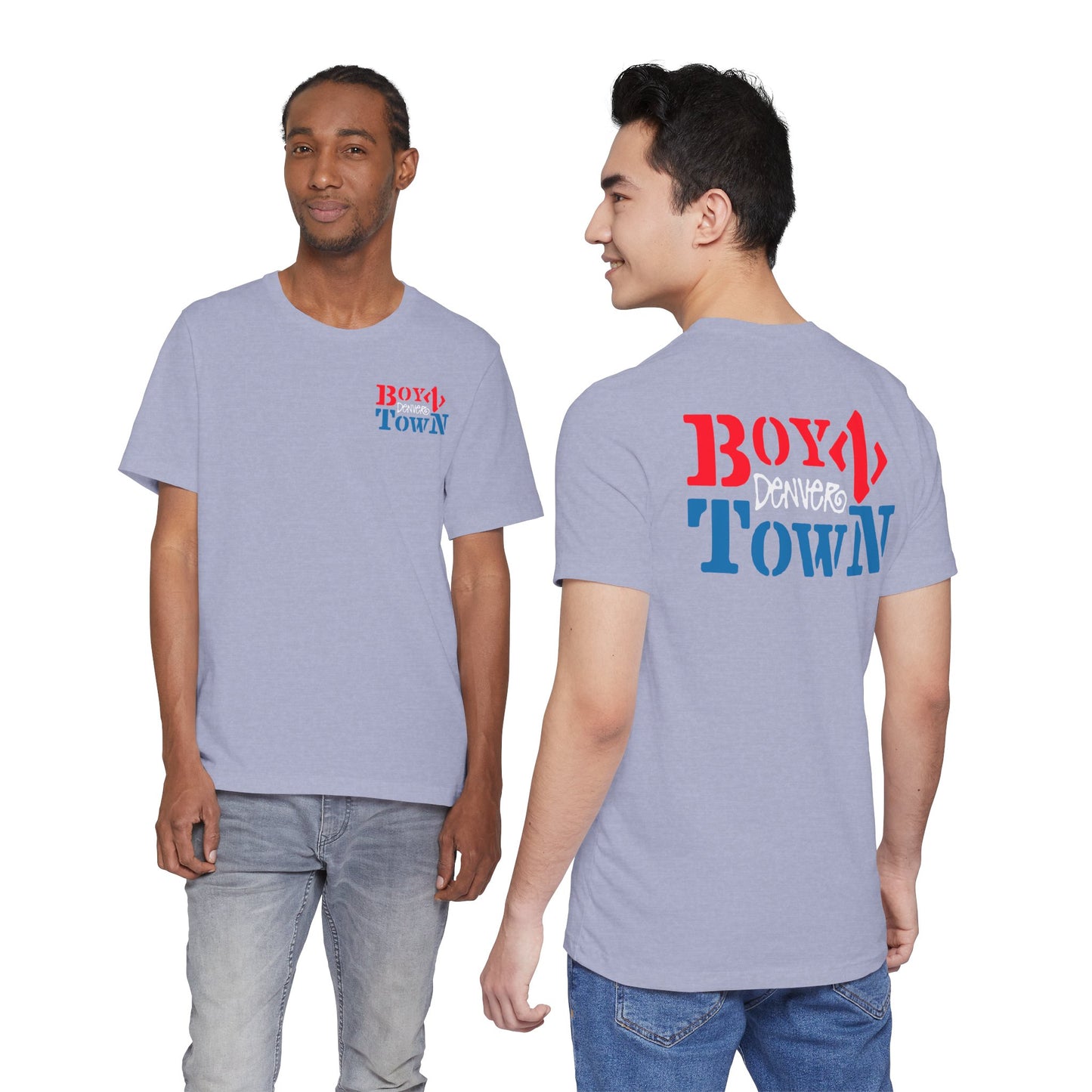Boyz Town Denver South Broadway Tribute T-Shirt | Gay Bar Male Review