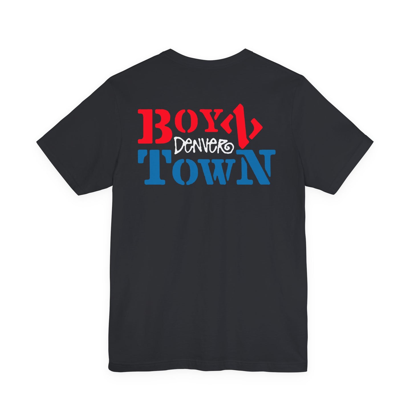 Boyz Town Denver South Broadway Tribute T-Shirt | Gay Bar Male Review