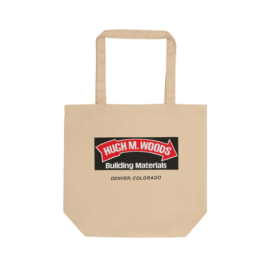 Shopping Tote —Hugh M. Woods Denver Colorado Tribute Eco Handy Bag | Double-sided