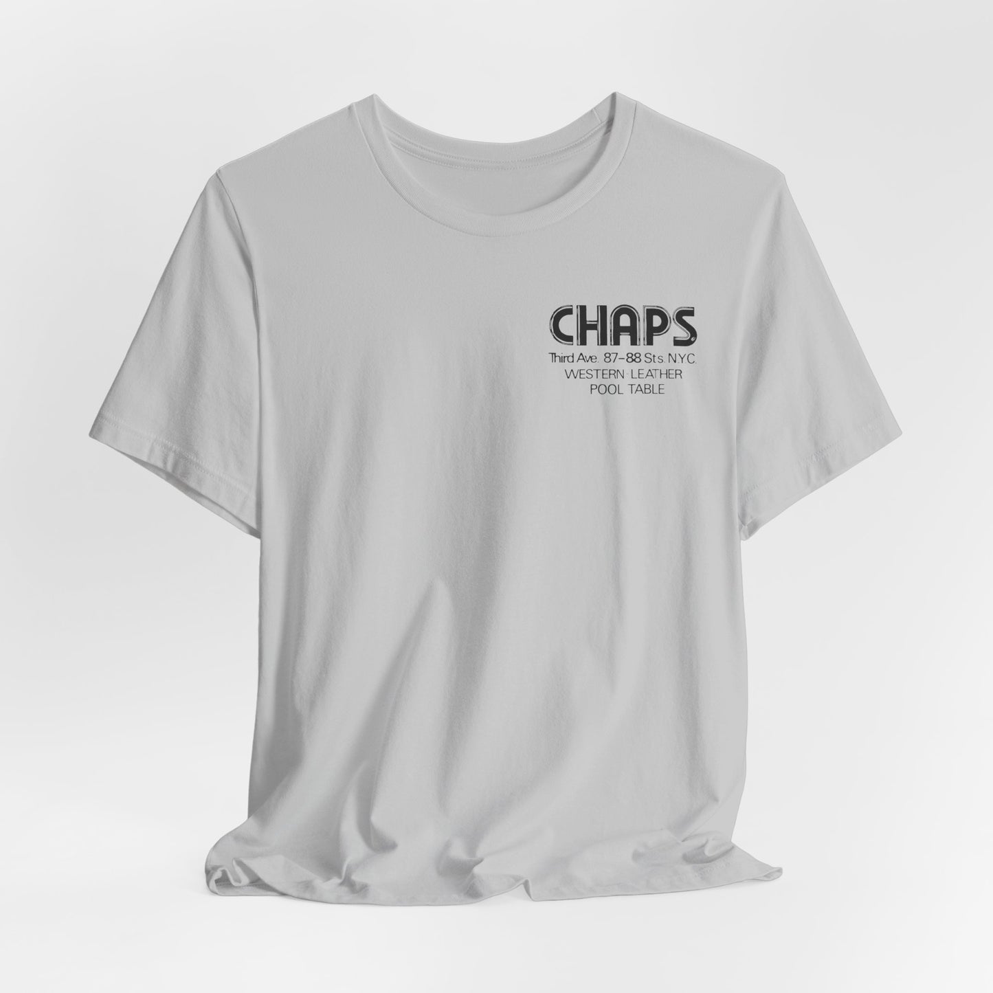 Chaps NYC New York Leather Gay Bar Vintage Tribute Pride Tee