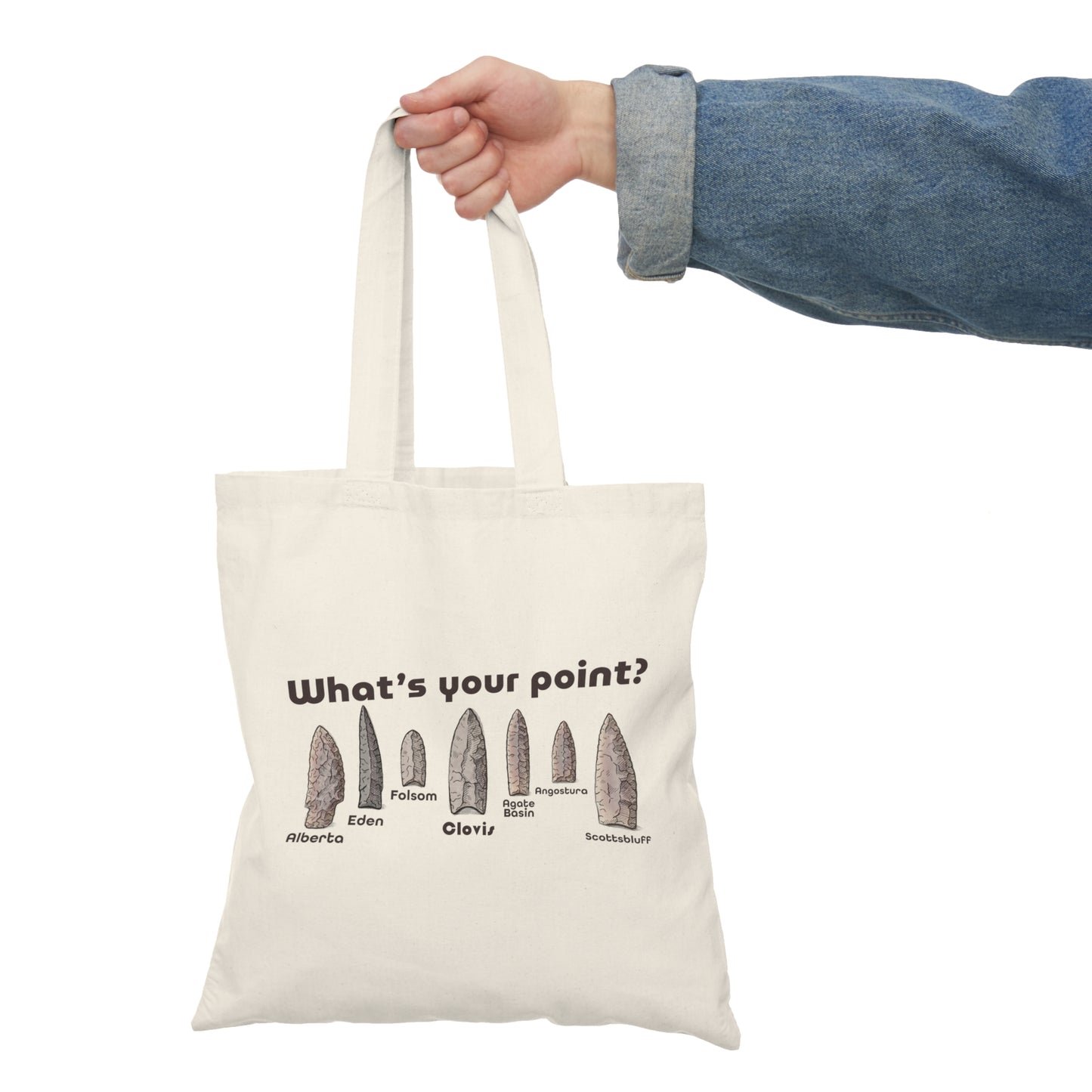 Totally Whats Your Point Handy Dandy Bag | Double-sided Tote