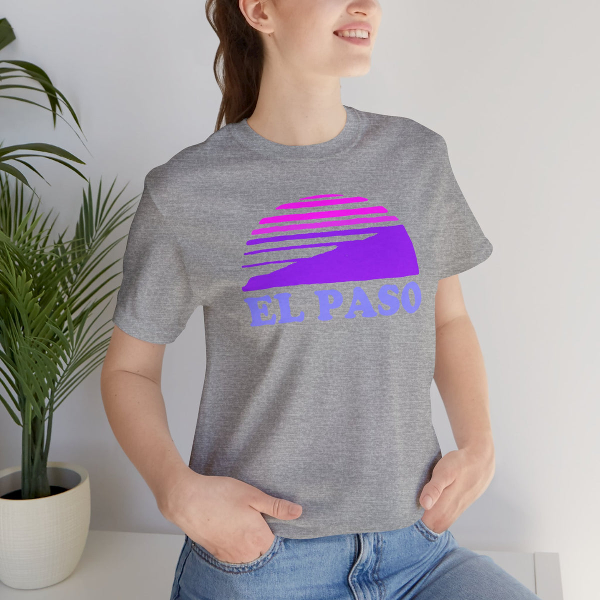 El Paso Texas Tee | Retro Desert Sunset
