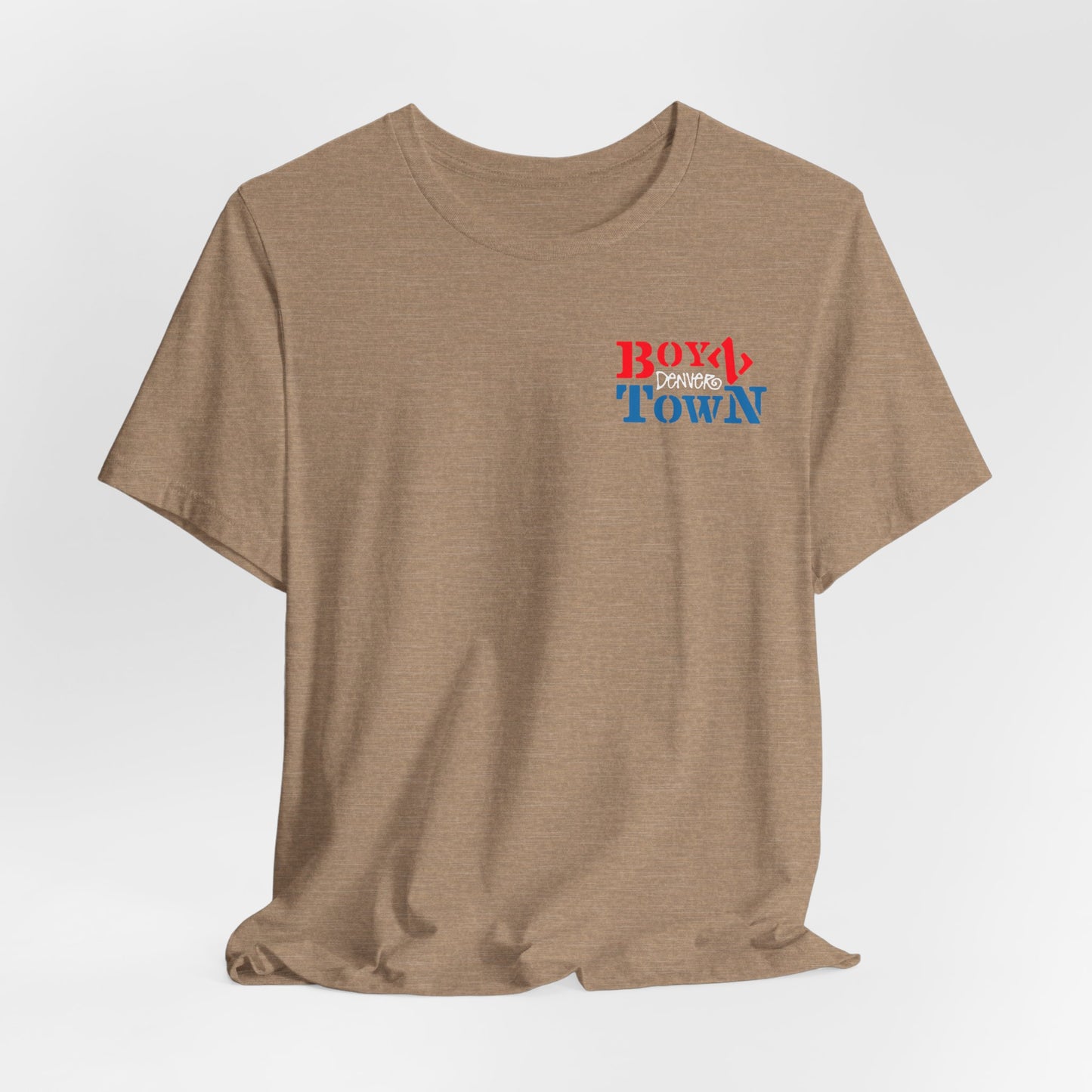 Boyz Town Denver South Broadway Tribute T-Shirt | Gay Bar Male Review