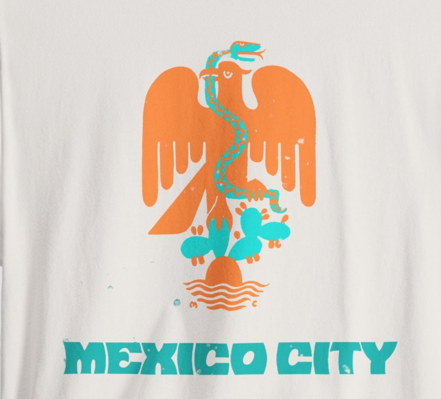 Mexico City Eagle Snake Cactus Bodega Tee | Ciudad Mexico CDMX Souvenir