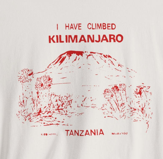 I Climbed Kilimanjaro Tanzania | Vintage Tourist Flex