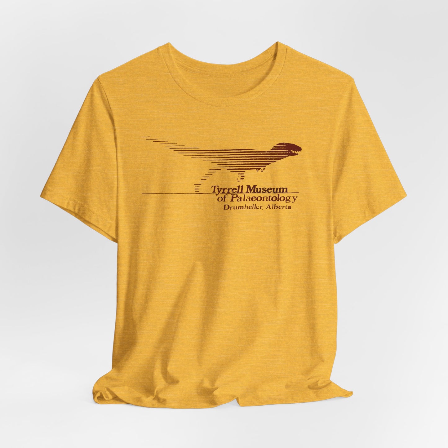 Tyrell Museum of Paleontology Vintage Science Tee | 1980s Unisex Generic Canadiana Souvenir