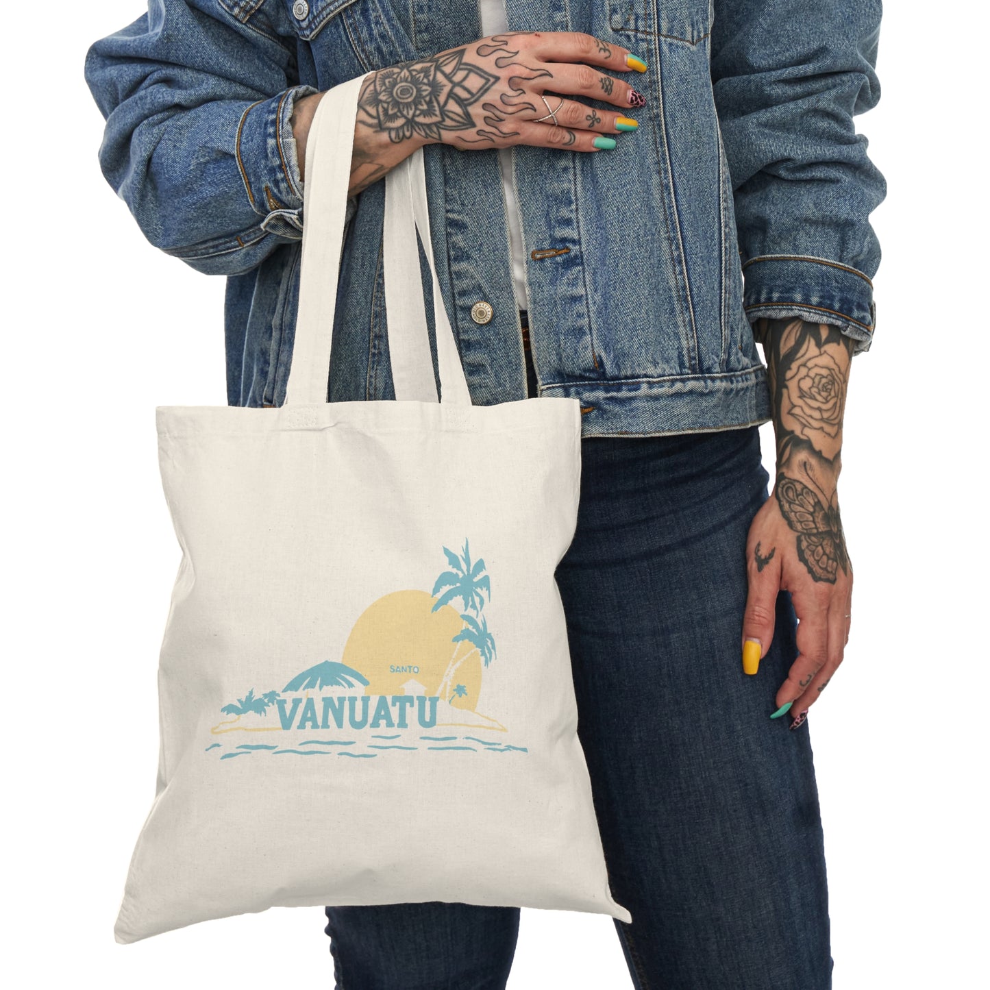Totally And You Ought To Vanuatu Handy Dandy Tote Bag | Double-Sided