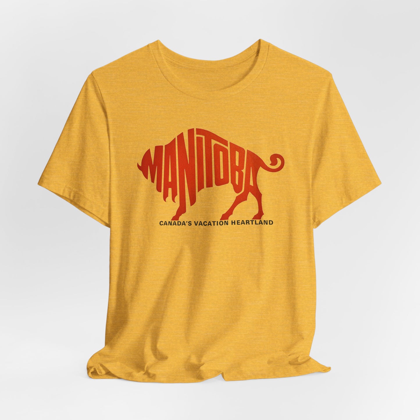 Manitoba Vintage 1980s Souvenir T-Shirt | Retro Canada Travel
