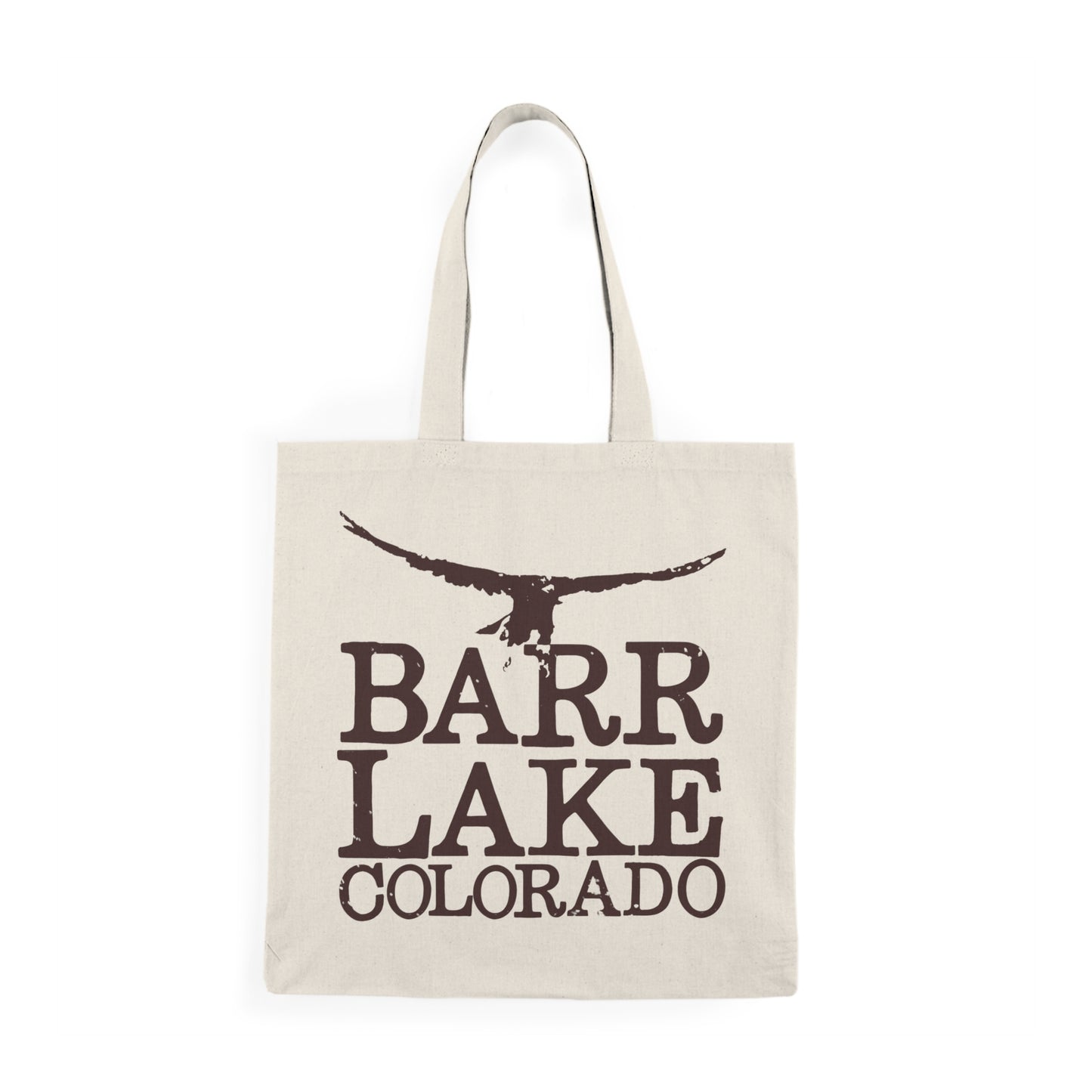 Totally Barr Lake Colorado Birders Tote Bag | Double-Sided Eagle Tote