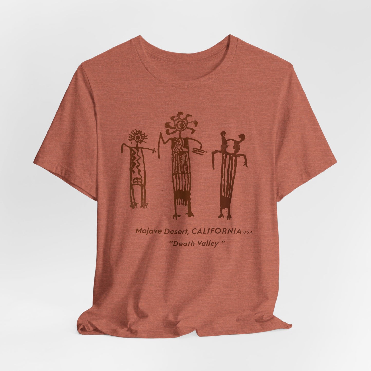 Mojave Desert Death Valley Vintage Petroglyph Souvenir Tee