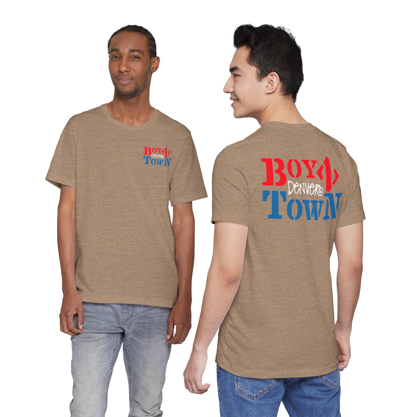 Boyz Town Denver South Broadway Tribute T-Shirt | Gay Bar Male Review