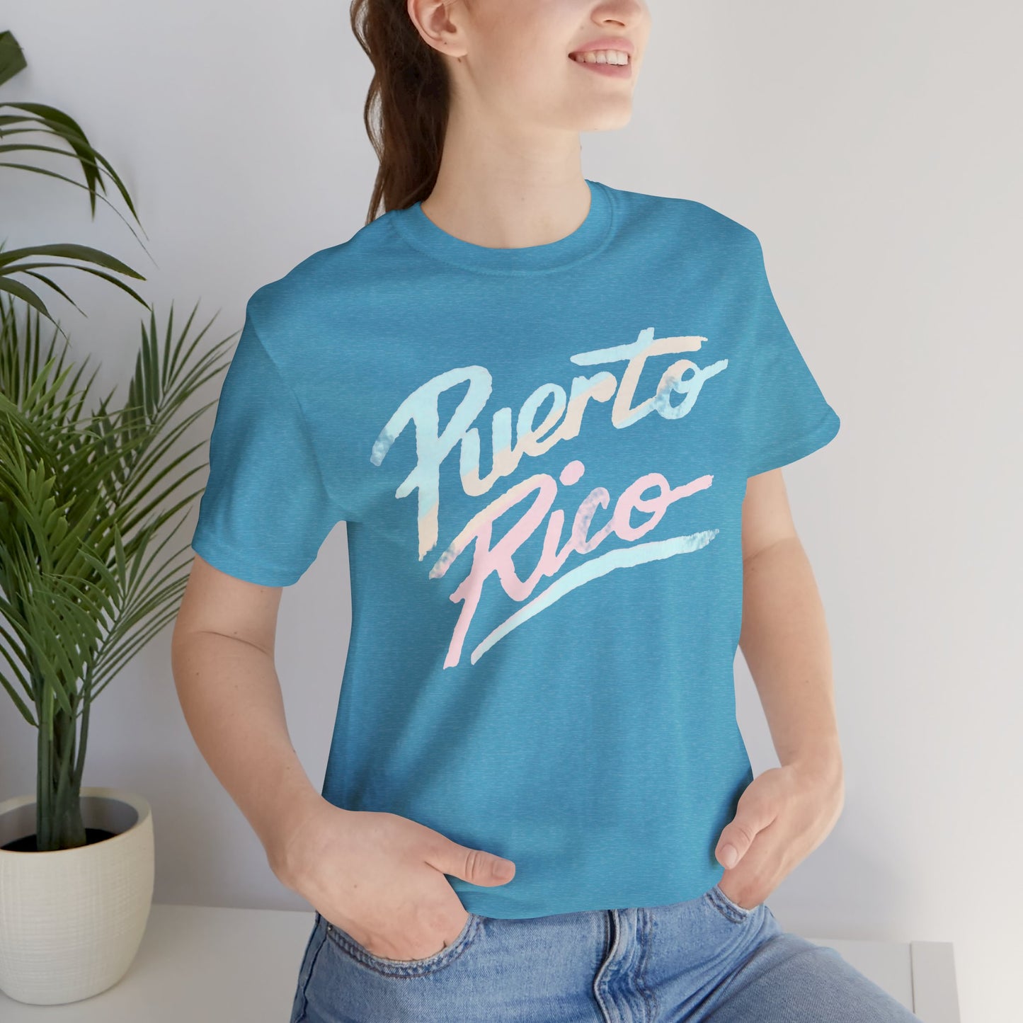 Puerto Rico Vintage 1980s Souvenir Unisex Beach Tee