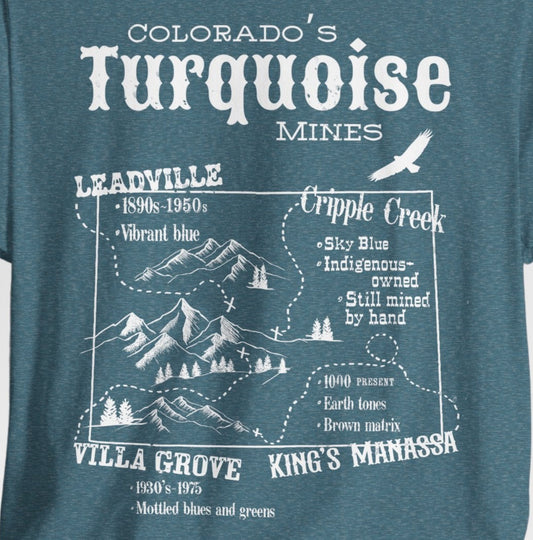 There’s Turquoise in Them There Hills— Colorado Vintage Souvenir Road Trip Treasure Hunt