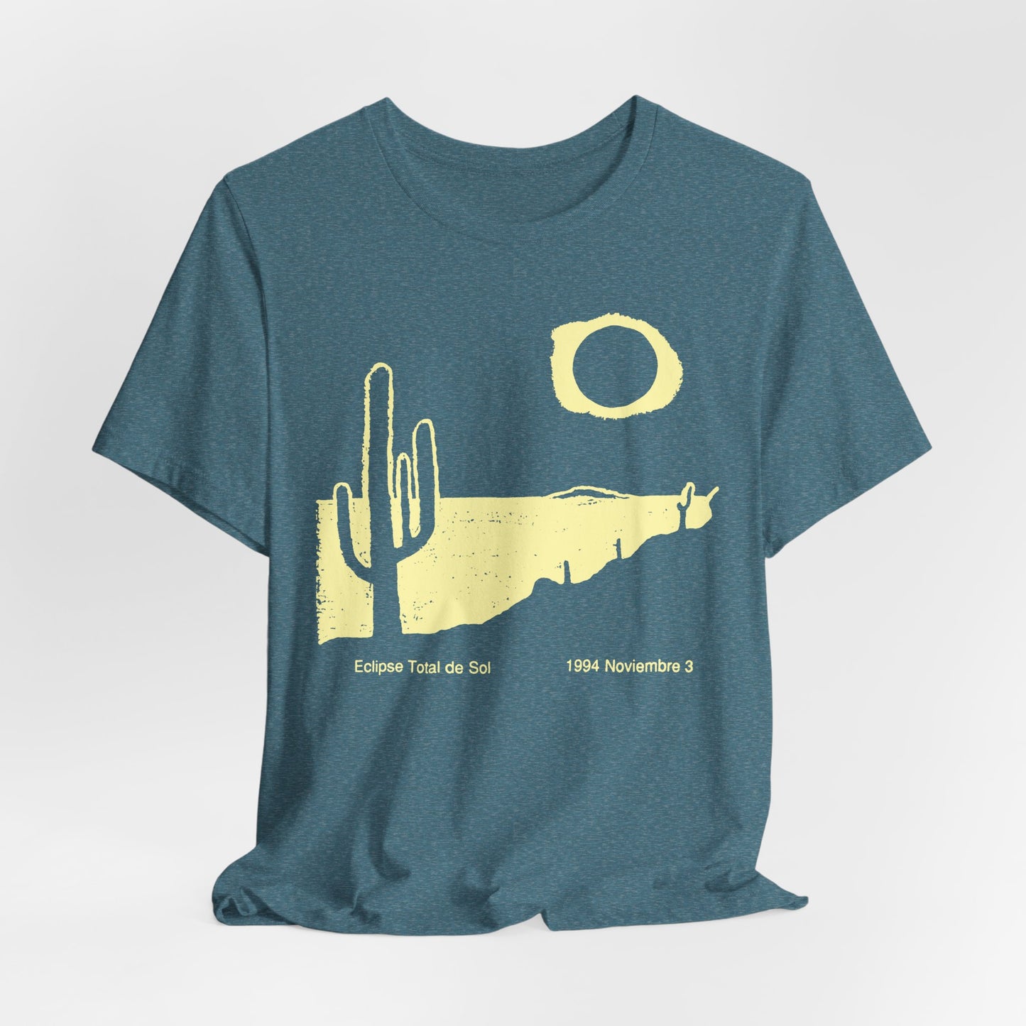 Mexico Vintage 1994 Total Solar Eclipse Archaeoastronomy Souvenir T-shirt