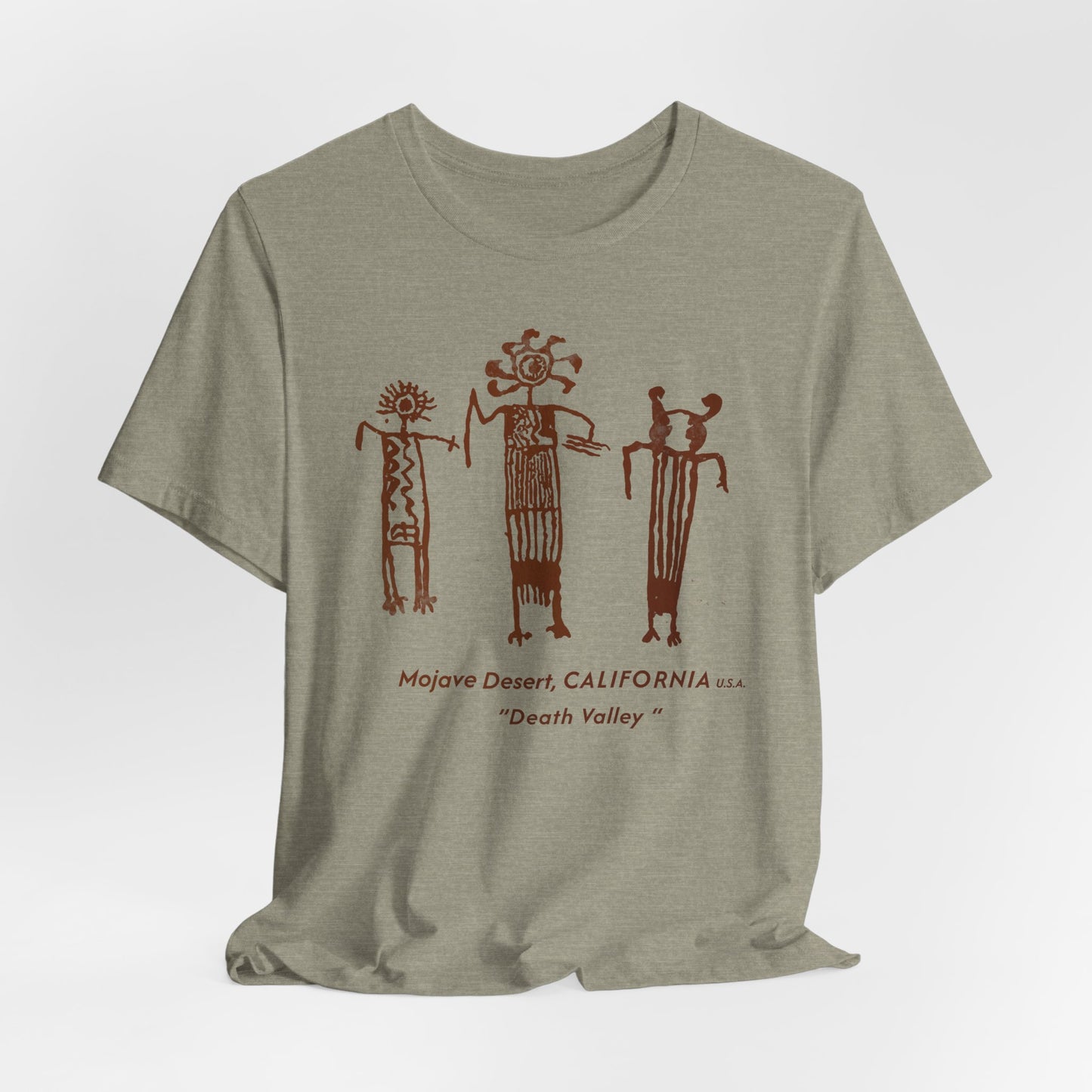 Mojave Desert Death Valley Vintage Petroglyph Souvenir Tee