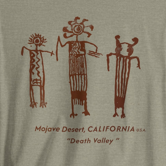 Mojave Desert Death Valley Vintage Petroglyph Souvenir Tee