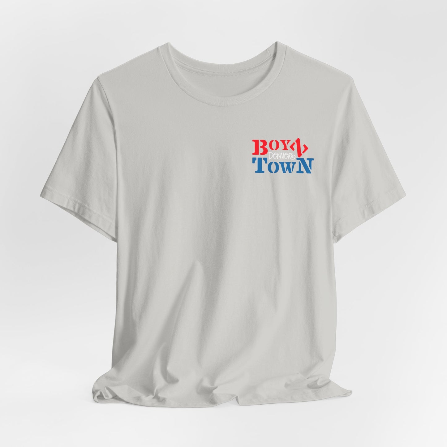 Boyz Town Denver South Broadway Tribute T-Shirt | Gay Bar Male Review