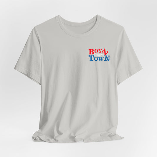 Boyz Town Denver South Broadway Tribute T-Shirt | Gay Bar Male Review