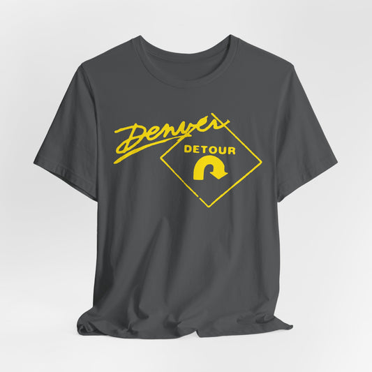 Denver Detour Gay Bar Tribute Vintage Pride Tee