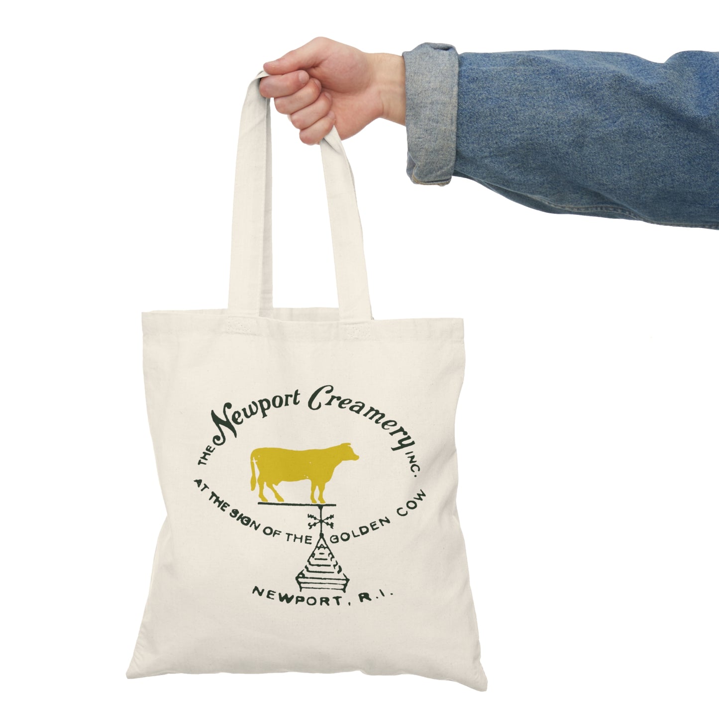 Totally Creamy Buttermilk Corner Cheese Monger Canvas Tote Bag