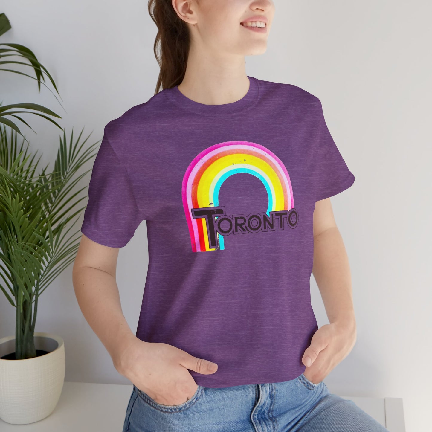 Rainbow Toronto Vintage 1980s Souvenir Tee — Retro Vacation Shirt