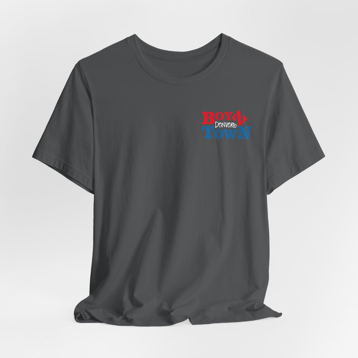 Boyz Town Denver South Broadway Tribute T-Shirt | Gay Bar Male Review