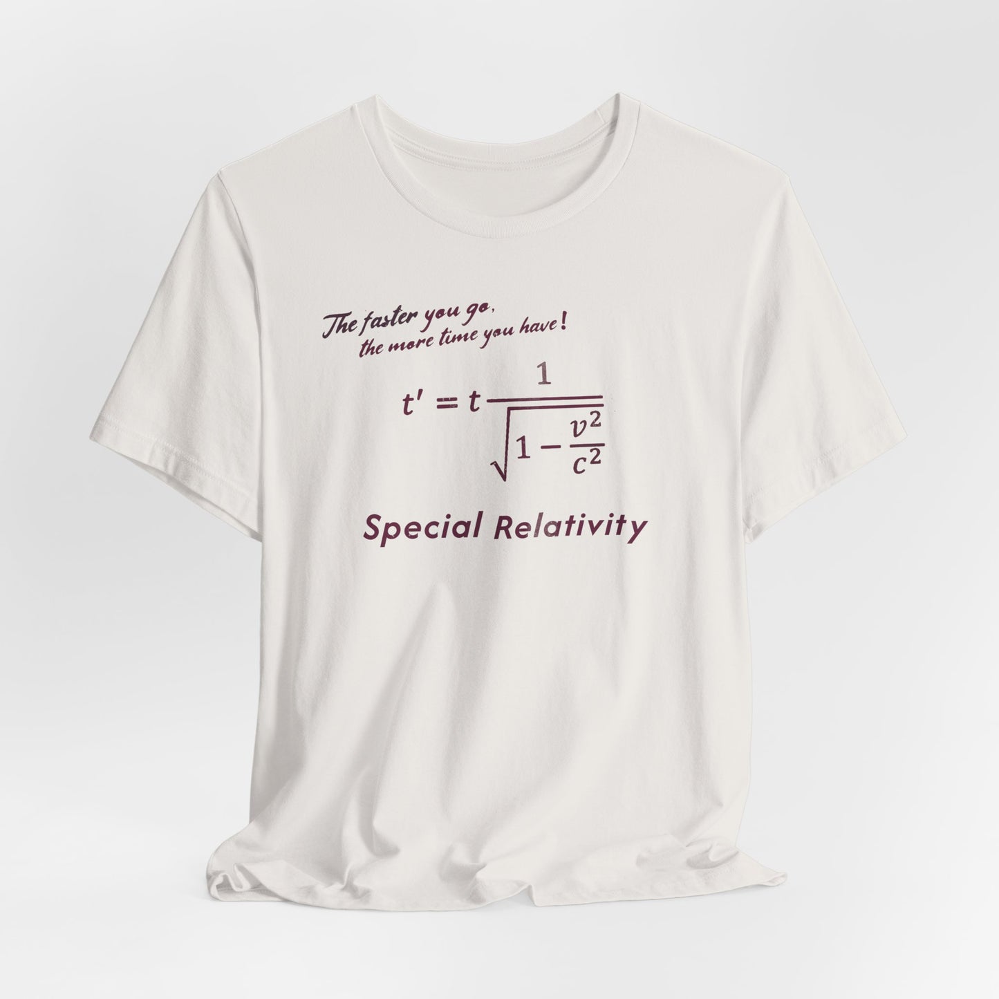 Special Relativity equation T-Shirt | Funny Physics Formula Tee