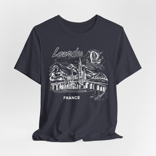 Lourdes France Vintage 1980s T-Shirt | Generic France