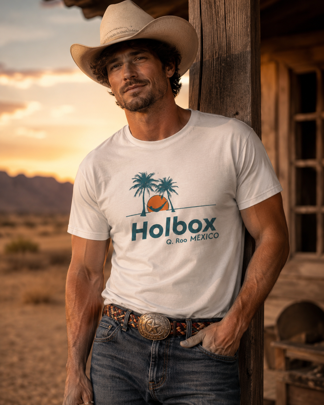 Holbox Quintana Roo Mexico Vintage 1980s T-Shirt | Generic Mexicana Souvenir