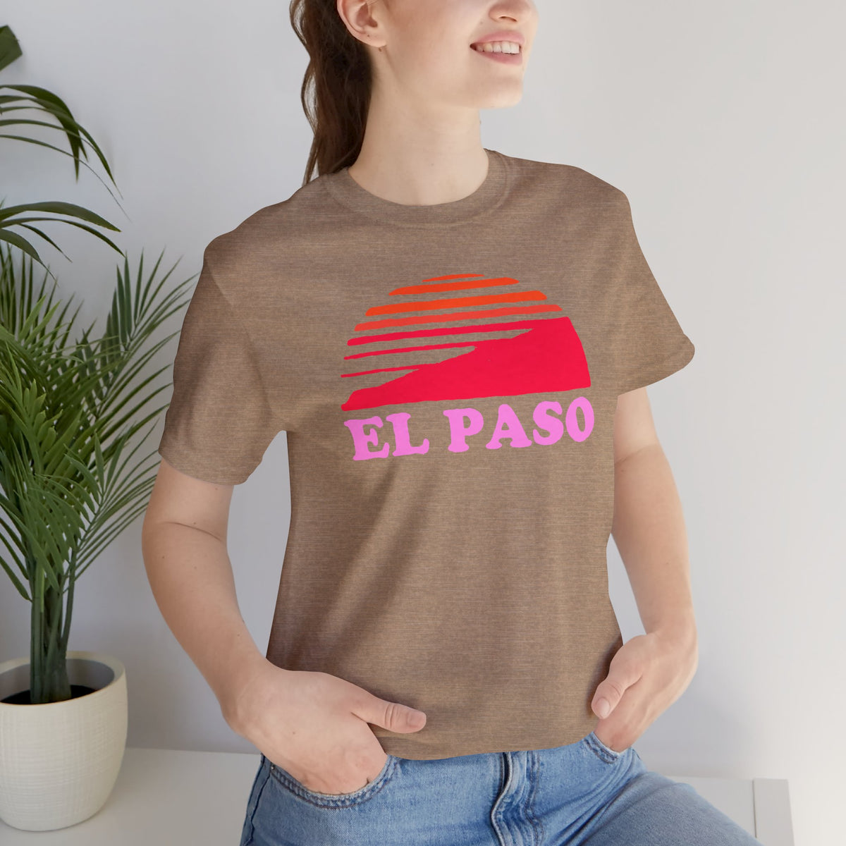 El Paso Texas Tee | Retro Desert Sunset