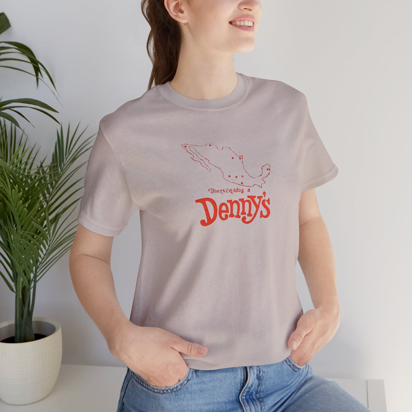 Vintage Denny's 1980s Tijuana Mexico Diner Road Trip Souvenir Tee