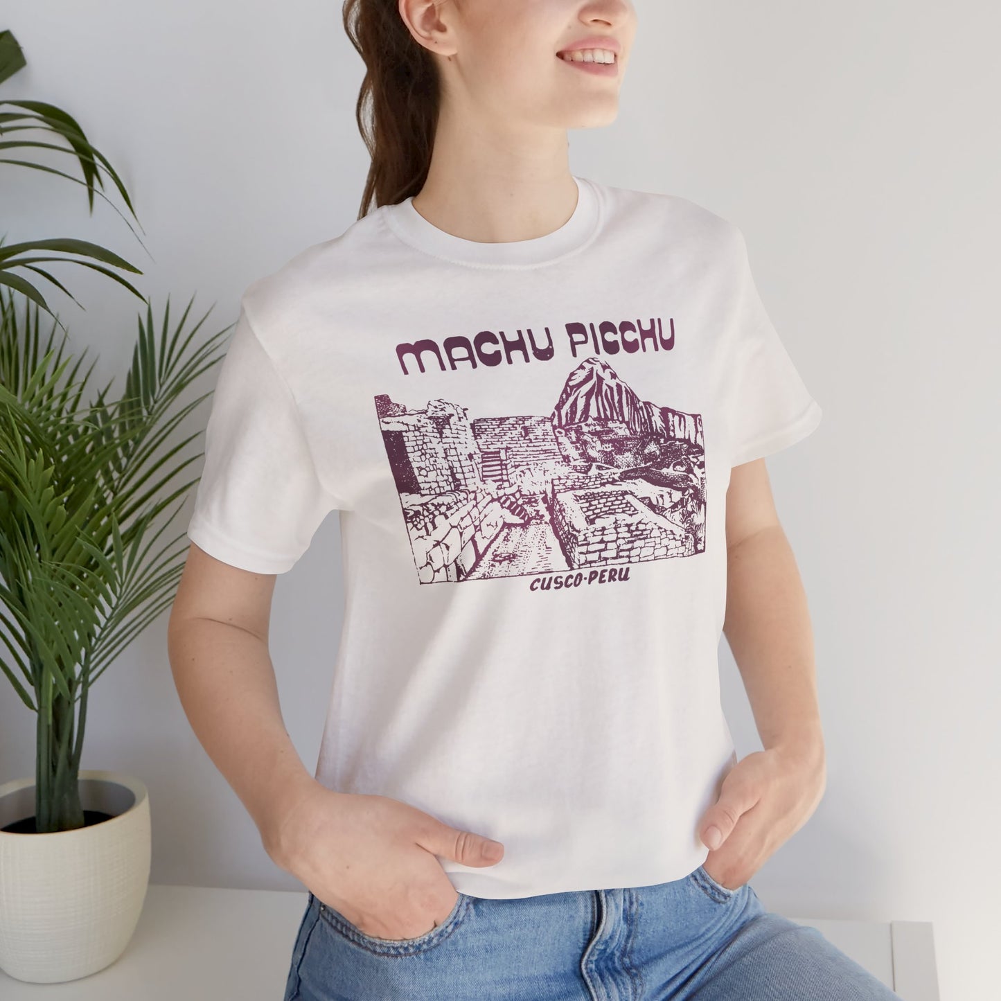 Machu Picchu Peru Vintage Travel Souvenir T-Shirt
