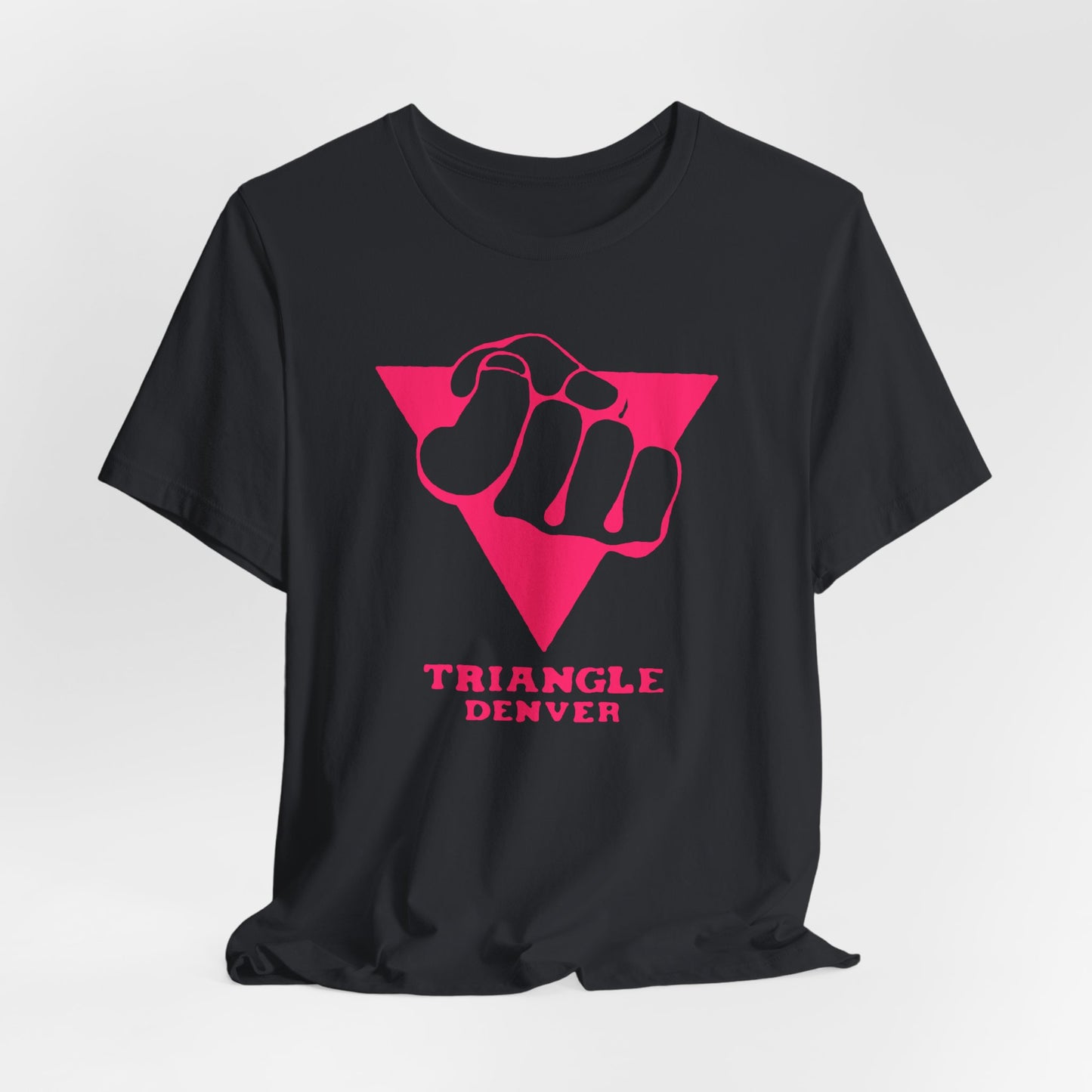 Triangle Denver Vintage Gay Bar Pride History Tribute Tee